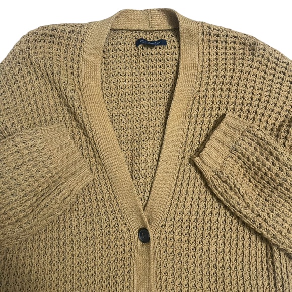 American Eagle Outfitters Sweaters - American Eagle Outfitters Tan Cardigan Sweater